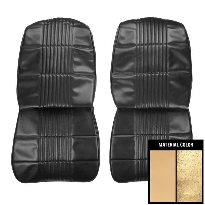 PUI Interiors 1968 Dodge Coronet 500/RT Pearl Front Bucket Seat Covers 68KSH720U