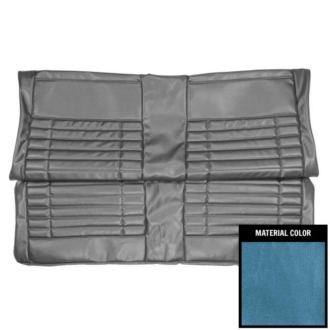 PUI Interiors 1972 Plymouth Duster/Duster 340 Bright Blue Rear Bench Seat Cover 72KSD723C