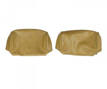 PUI Interiors 1969 Mopar Roadrunner/Dart/Satellite Saddle Head Rest Covers 69KH103