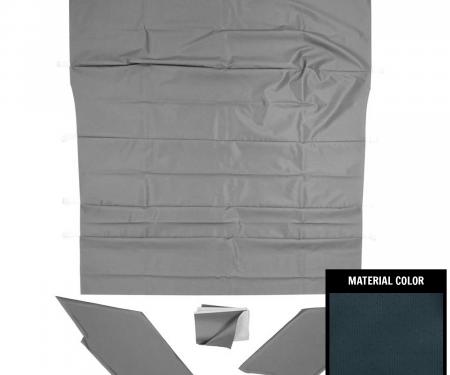 PUI Interiors 1971-1974 Mopar B-Body 4-Bow Dark Blue Headliner AH761105