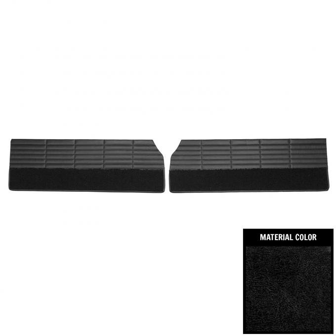 PUI Interiors 1966 Dodge Coronet 500 Black Front Door Panels 66KDH10-5
