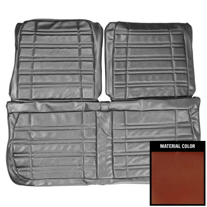 PUI Interiors 1970 Dodge Coronet 440 Deluxe Burnt Orange Front Bench Seat Cover 70KSHD760B
