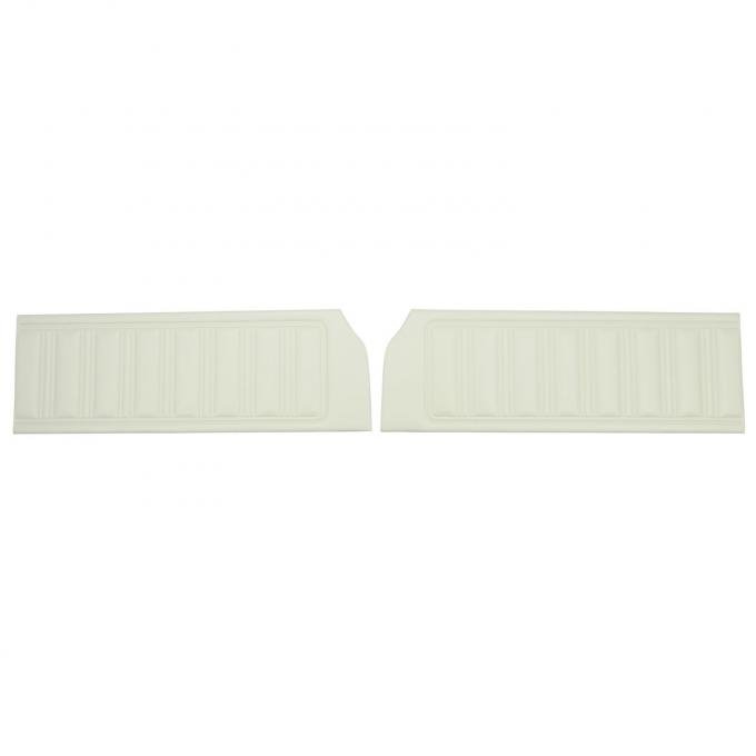 PUI Interiors 1970 Dodge Coronet/R/T/500/Superbee Hardtop White Front Door Panels 70KDH37