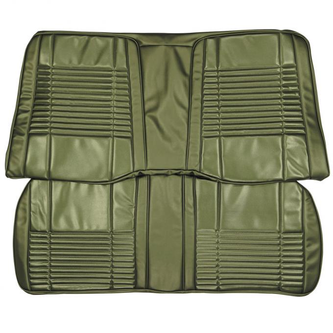 PUI Interiors 1970 Challenger Convt. Dark Metallic Green Coachman Rear Bench Seat Cover 70KSC104V-1