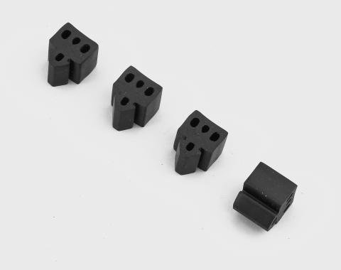 Detroit Muscle Technologies Mopar A B C E Body 72-79 Door Bumpers 4pc CHR3582890-4