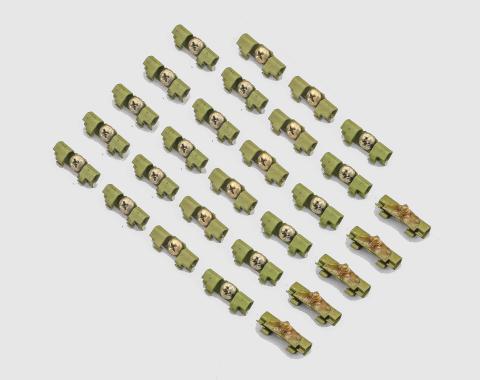 Detroit Muscle Technologies Mopar B Body 62 Dart Belvedere Fury Savoy Polara Rear Window Reveal Trim Clip Set BXX62627TC02-C8014