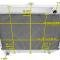 Champion Cooling 2 Row with 1" Tubes All Aluminum Radiator Made With Aircraft Grade Aluminum AE375