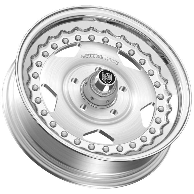 Centerline 15X4 Polished Convo Pro 2.0 5x4.5in BP 2.26in BS 340002