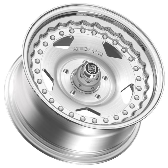 Centerline 15X7 Polished Convo Pro 2.0 5x4.5in BP 3.76in BS 340004