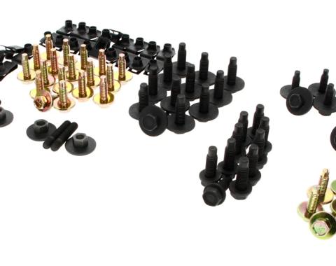 AMD Body Bolt Fastener Kit (Fenders, Hood, Doors, Deck Lid), 66-70 Dodge Plymouth B-Body X225-1466-1S