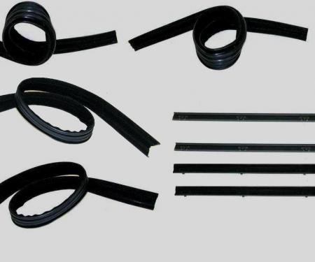 Fairchild Industries Belt Weatherstrip--Window Channel Kit, Front Upper & Division Bar Inner & Outer Driver Side & Passenger Side KD1003B