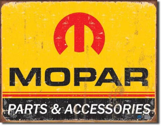 Tin Sign, Mopar Logo '64 - '71