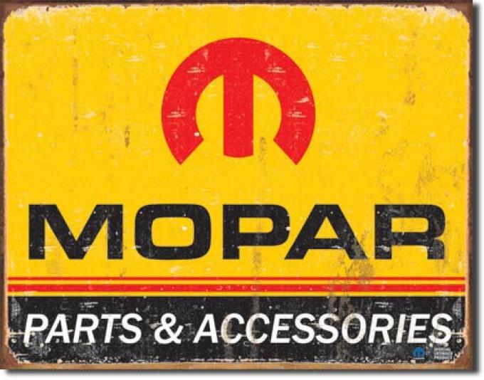 Tin Sign, Mopar Logo '64 - '71