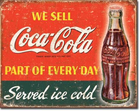 Tin Sign, COKE - Part of Every Day