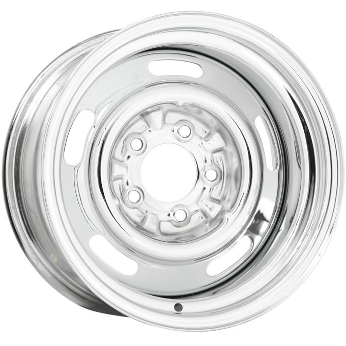 Wheel Vintiques 15x8 Pickup Rallye Pre-1971 Chrome 5X5" bolt 4" backspace 33-580504