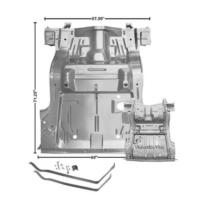 Challenger Trunk Floor, 1970