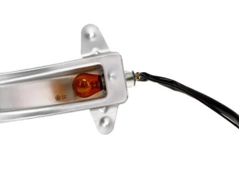 AMD Park Lamp Housing w/ Wire Pigtail, LH, 67 Dart X133-2067-L