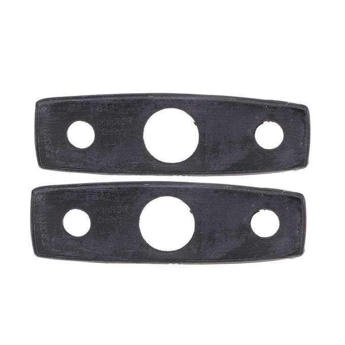 AMD Outside Door Mirror Gaskets, Pair, 70 Challenger Barracuda F-052