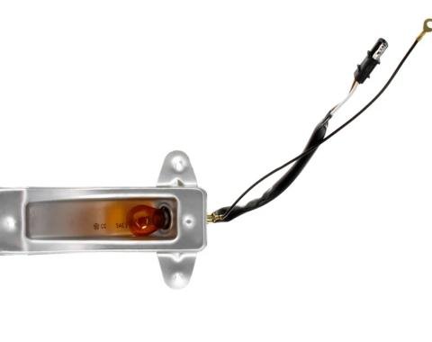 AMD Park Lamp Housing w/ Wire Pigtail, RH, 67 Dart X133-2067-R