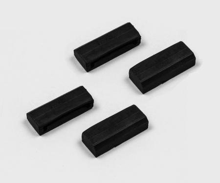 Detroit Muscle Technologies Mopar B Body 71-74 Door Glass Up Stop Rubber Bumpers 4pcs CHR3440830-4