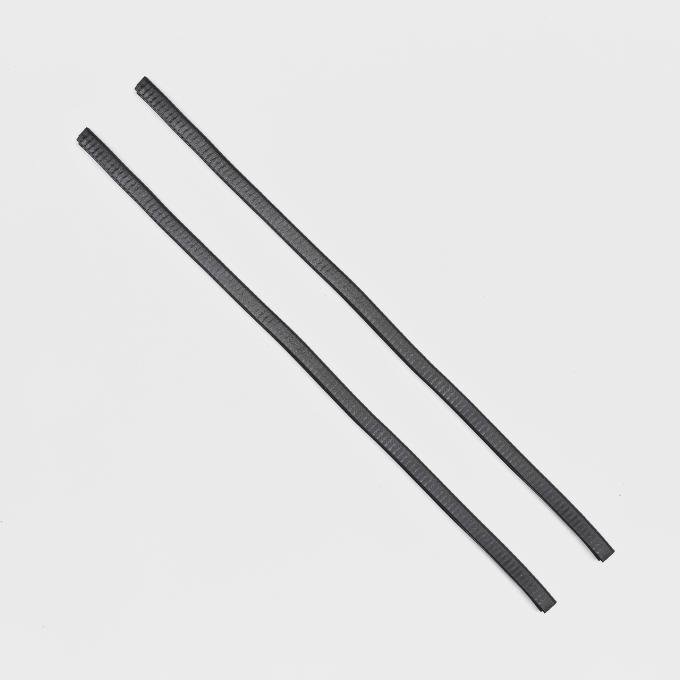 Detroit Muscle Technologies Mopar A B Body 66-70 Door Pinch Weld Trim (Windlace) BLACK GEN6670WS70-BLACK