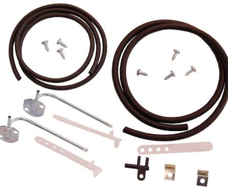 AMD Windshield Washer Hose Kit, 68-70 Dodge Plymouth B-Body F-WWK2