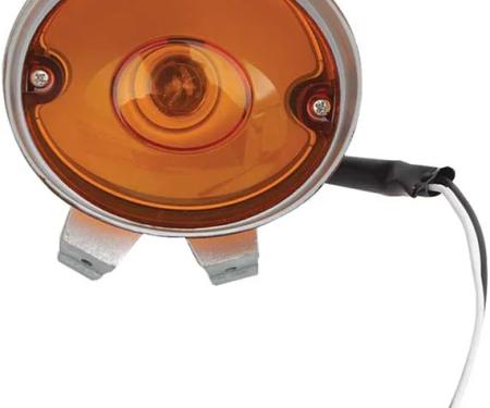 AMD Parking Lamp Assembly, LH, 70 Charger; 70-74 Challenger K-ME8144