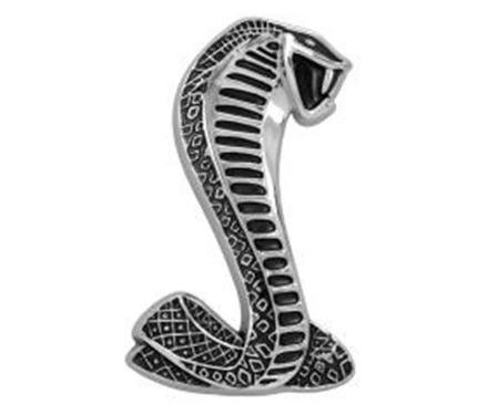 Drake Muscle Shelby Cobra Fender Emblem F6ZZ-16228-A