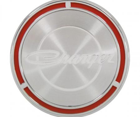 Trim Parts 68-69 Charger Red Door Pad Emblem, Each MP5610