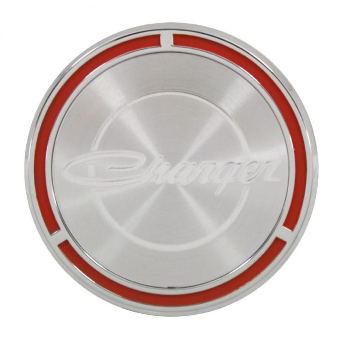 Trim Parts 68-69 Charger Red Door Pad Emblem, Each MP5610