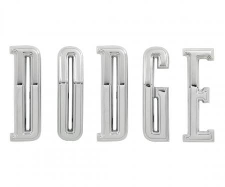 Trim Parts 65 Dodge Coronet 2/4-Door Trunk Letters "DODGE", Set MP3190