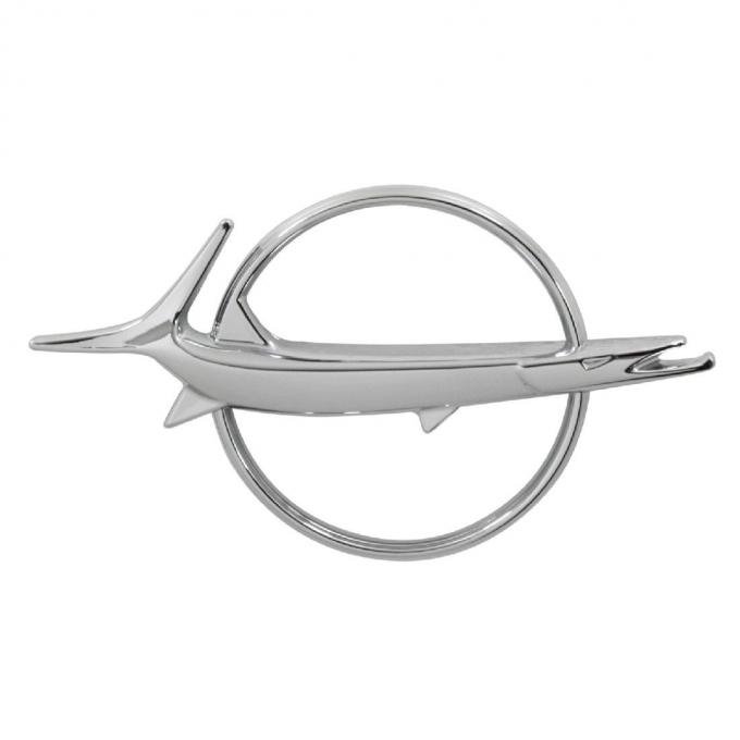 Trim Parts 67 Barracuda Fish Trunk/Hood Emblem, Each MP6030