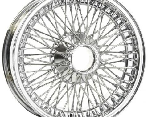 Dayton Wire Wheel -AC-Greyhound-Tubeless-15x5-72-Chrome D459CTL