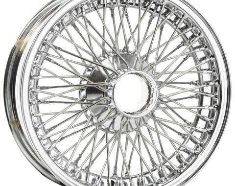 Dayton Wire Wheel 15x6 Dayton Wire 72 Spoke Chrome TBLS EB156CTL