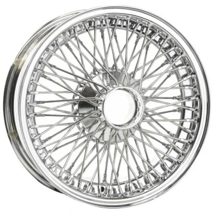Dayton Wire Wheel -AC-Greyhound-Tubeless-15x5-72-Chrome D459CTL
