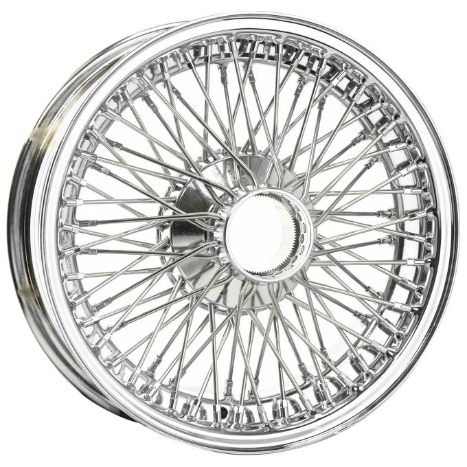 Dayton Wire Wheel 15x6 Dayton Wire 72 Spoke Chrome TBLS EB156CTL