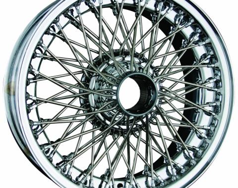 Dayton Wire Wheel 15x5 Dayton Wire 72 Spoke Chrome TT D457FCTT