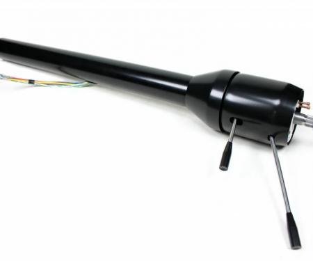 ididit 1965 Mercury Comet Retrofit 65 Mercury Comet, Tilt Floor Shift, Black Powder Coat 1170905051