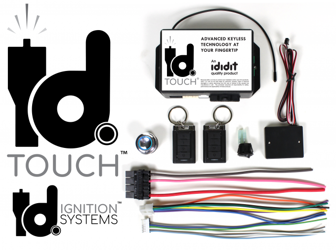 ididit IDIDIT TOUCH N GO Keyless Start Ignition System 2600670100
