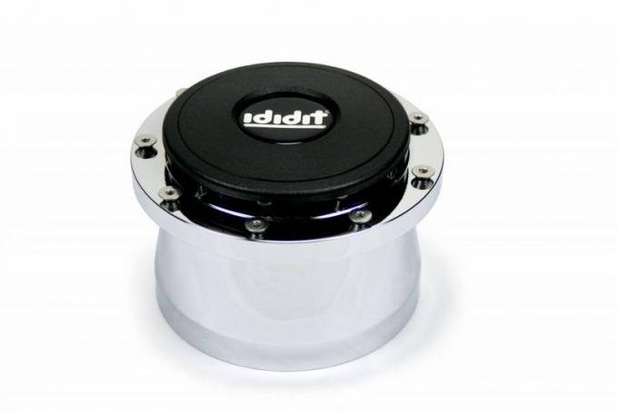 ididit Steering Wheel Adaptor, 9 Bolt, Chrome 2201300020