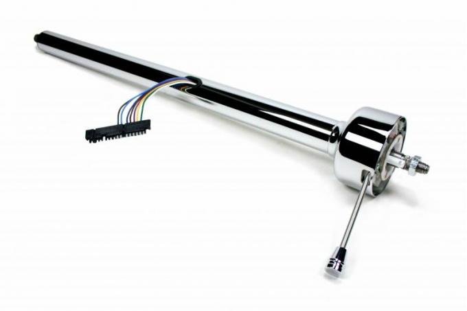 ididit Universal 32" Straight Classic Floor Shift, Black Powder Coat 1011320051