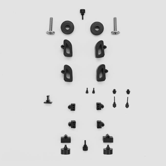 Detroit Muscle Technologies Mopar A Body 72-76 Dart Demon Duster Valiant Body Bumper Set BBK14 AXX7276BB01-BBK14