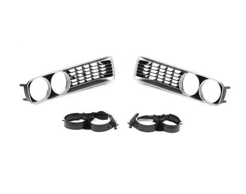 AMD Grille Set, Silver, 5pcs, 72 Charger X150-2472-S