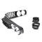 AMD Grille Set, Silver, 5pcs, 72 Charger X150-2472-S
