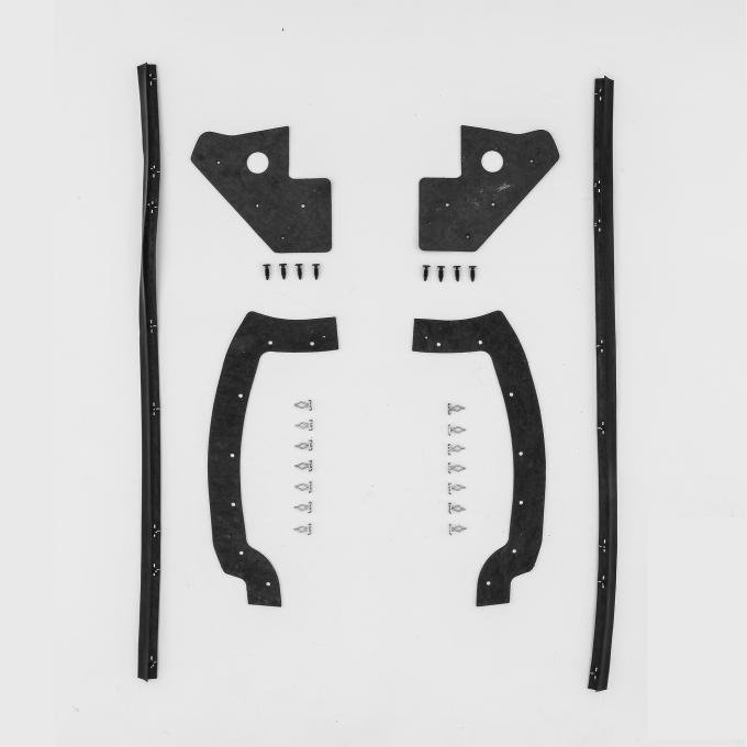 Detroit Muscle Technologies Mopar A Body 70-72 Dart, 71-72 Demon MEGA Splash Shield Set - Manual ADA7072SS91