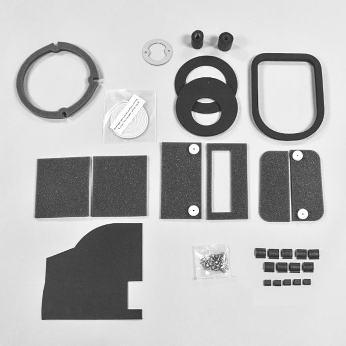 Detroit Muscle Technologies Mopar E Body 70-74 NON AC Heater Box Rebuild Restoration Seal Gasket MEGA Kit EXX7074HB02