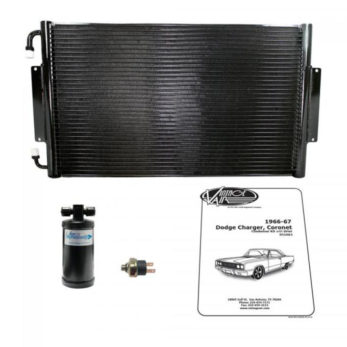 Vintage Air 1966-67 Dodge B-Body SureFit™ Condenser Kit w/ Drier 051063