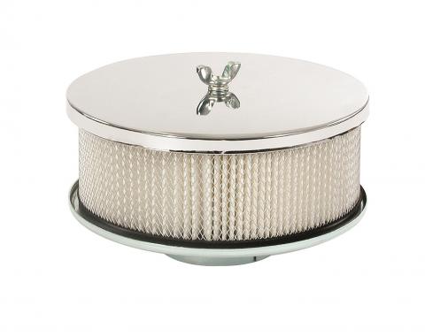Mr. Gasket Air Cleaner, Chrome 1490