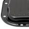 Mr. Gasket Transmission Oil Pan, Black Steel 9745BMRG