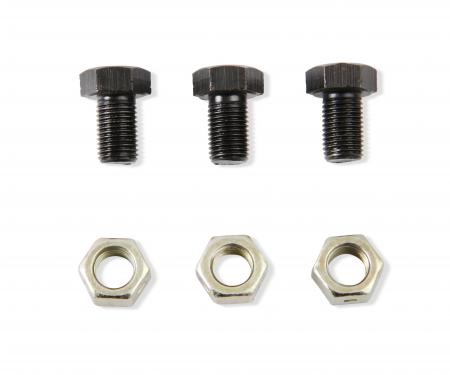 Mr. Gasket Torque Converter to Flexplate Bolts, 3/8-24 X 5/8 Inch, 3 Per Set 6716